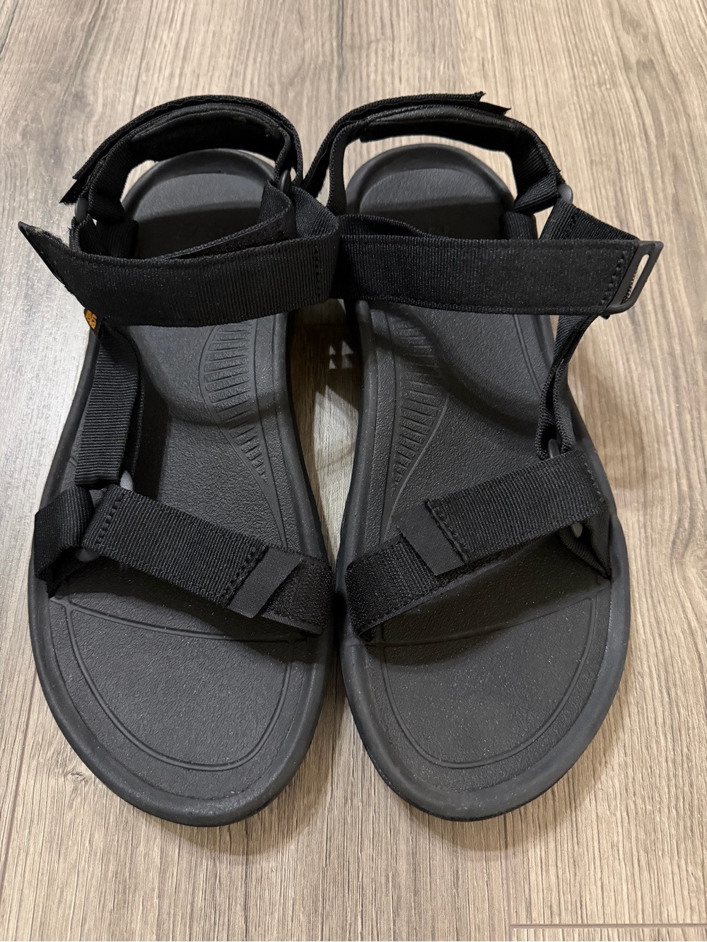 Teva Black Men's Outdoor Sport Sandals with Adjustable Straps